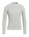 Brooksfield Man Sweater Pastel Blue Size 48 Cotton In Grey