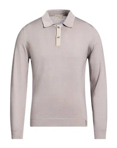 Brooksfield Man Sweater Light Grey Size 38 Virgin Wool In Neutral