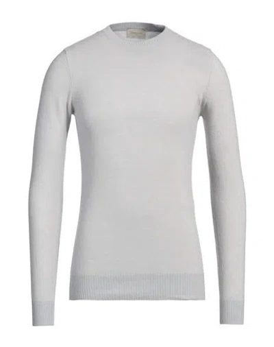 Brooksfield Man Sweater Light Grey Size 42 Wool, Cotton, Polyamide