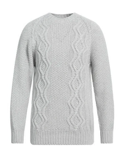 Brooksfield Man Sweater Light Grey Size 44 Wool, Polyamide
