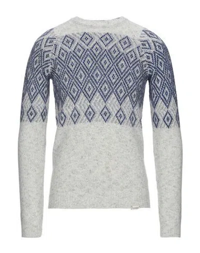 Brooksfield Sweaters In Light Grey