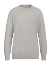 Brooksfield Man Sweater Light Grey Size 46 Virgin Wool
