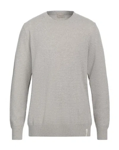Brooksfield Man Sweater Light Grey Size 46 Virgin Wool