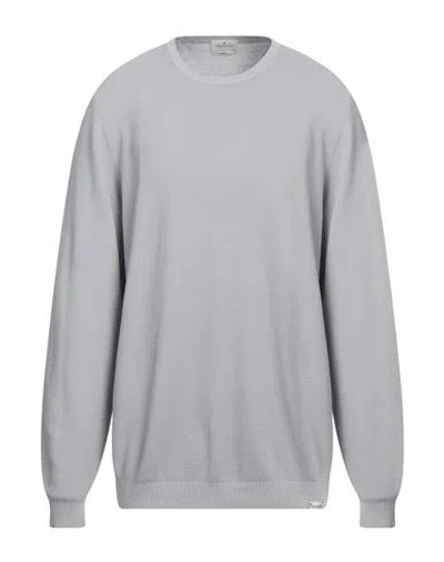 Brooksfield Man Sweater Light Grey Size 48 Cotton