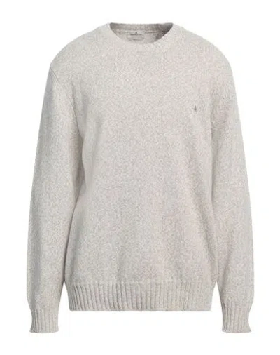 Brooksfield Man Sweater Light Grey Size 48 Wool, Polyamide