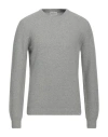 Brooksfield Man Sweater Light Grey Size 48 Wool, Polyester, Silk In Grey