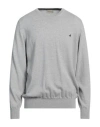 Brooksfield Man Sweater Light Grey Size 50 Virgin Wool