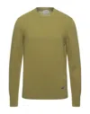 Brooksfield Sweaters In Acid Green
