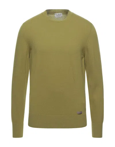 Brooksfield Sweaters In Acid Green
