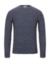 Brooksfield Man Sweater Mauve Size 44 Virgin Wool, Polyamide In Purple