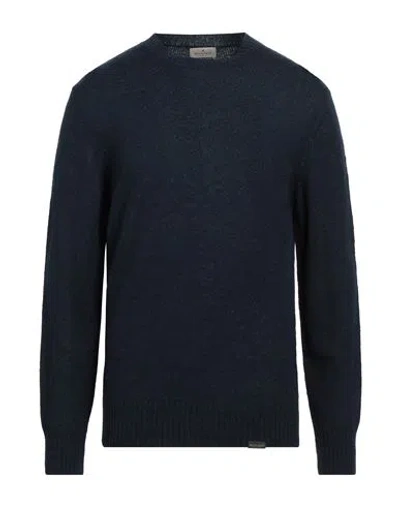 Brooksfield Man Sweater Midnight Blue Size 42 Acrylic, Polyamide, Wool, Alpaca Wool