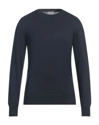 Brooksfield Man Sweater Midnight Blue Size 44 Cotton