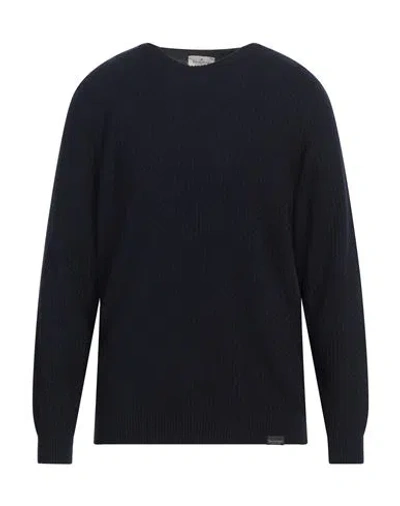 BROOKSFIELD BROOKSFIELD MAN SWEATER MIDNIGHT BLUE SIZE 46 POLYAMIDE, VISCOSE, WOOL, CASHMERE