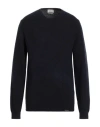Brooksfield Man Sweater Midnight Blue Size 46 Wool, Cotton, Polyamide