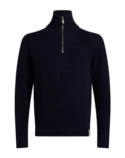 Brooksfield Man Sweater Midnight Blue Size 46 Wool, Polyamide