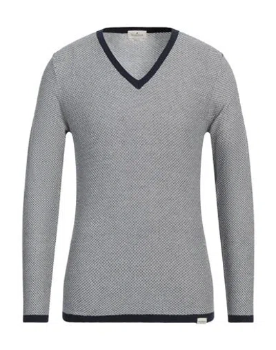 Brooksfield Man Sweater Midnight Blue Size 48 Cotton