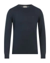 Brooksfield Man Sweater Midnight Blue Size 50 Cotton