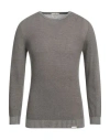 Brooksfield Man Sweater Military Green Size 46 Cotton