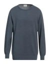Brooksfield Man Sweater Navy Blue Size 48 Cotton