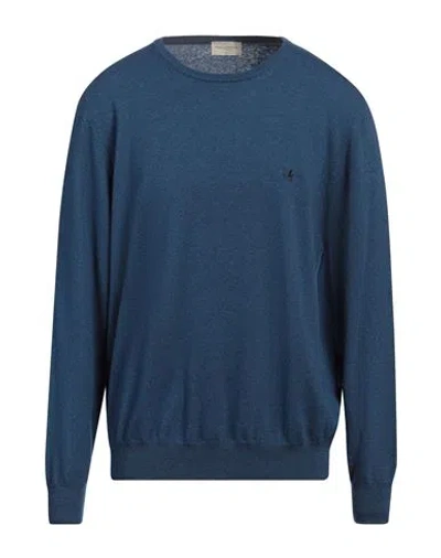 BROOKSFIELD BROOKSFIELD MAN SWEATER NAVY SIZE 48 VIRGIN WOOL