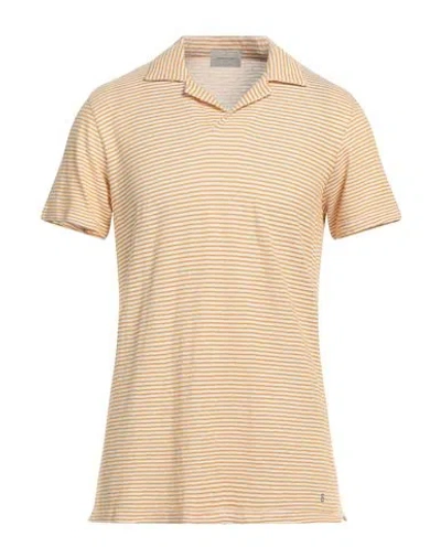 Brooksfield Man Sweater Marigold Size 44 Cotton, Viscose In Yellow