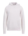 Brooksfield Man Sweater Off White Size 44 Wool, Cashmere In Purple