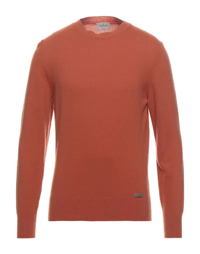 Brooksfield Sweaters In Orange