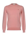 Brooksfield Man Sweater Pink Size 46 Cotton