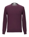 Brooksfield Sweaters In Purple