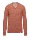 Brooksfield Sweaters In Rust