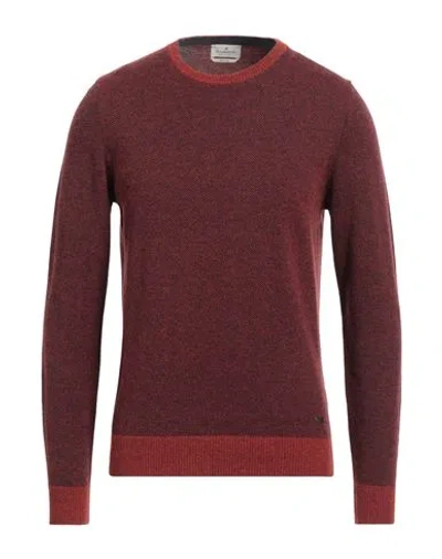 BROOKSFIELD BROOKSFIELD MAN SWEATER RUST SIZE 46 VIRGIN WOOL