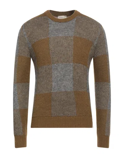 Brooksfield Sweaters In Sage Green