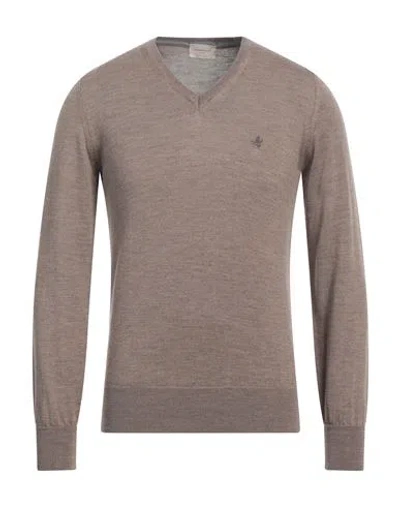 BROOKSFIELD BROOKSFIELD MAN SWEATER SAND SIZE 50 VIRGIN WOOL