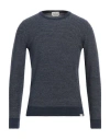 Brooksfield Man Sweater Light Grey Size 46 Virgin Wool In Blue