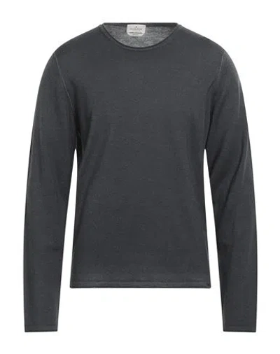 Brooksfield Man Sweater Steel Grey Size 44 Virgin Wool