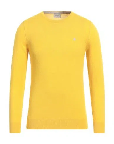 BROOKSFIELD BROOKSFIELD MAN SWEATER YELLOW SIZE 50 VIRGIN WOOL