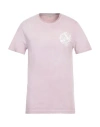 Brooksfield Man T-shirt Lilac Size S Cotton In Purple