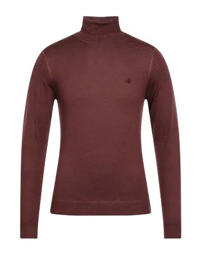 BROOKSFIELD BROOKSFIELD MAN TURTLENECK BURGUNDY SIZE 46 VIRGIN WOOL