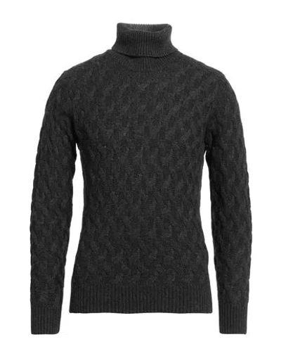 BROOKSFIELD BROOKSFIELD MAN TURTLENECK CHARCOAL SIZE 46 POLYAMIDE, VISCOSE, WOOL, CASHMERE