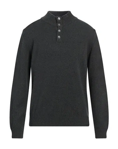Brooksfield Man Turtleneck Dark Green Size 46 Wool