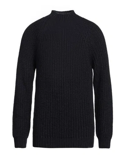 Brooksfield Man Turtleneck Midnight Blue Size 44 Acrylic, Alpaca Wool, Wool