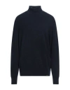 Brooksfield Man Turtleneck Midnight Blue Size 46 Virgin Wool, Polyamide