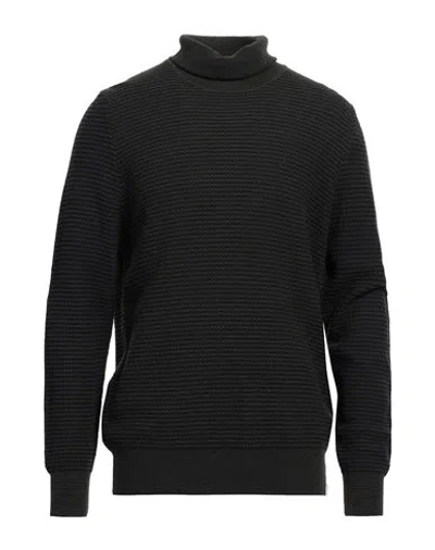 Brooksfield Man Turtleneck Military Green Size 46 Wool, Cotton, Polyamide
