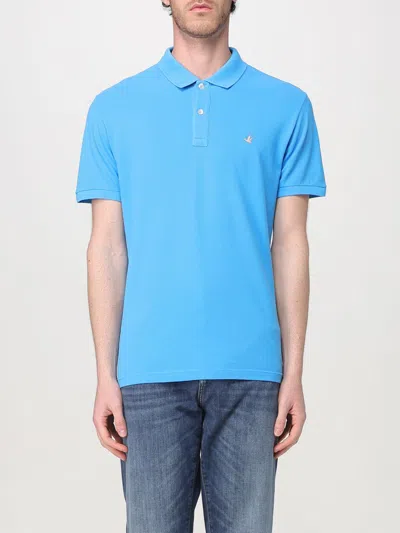 Brooksfield Polo Shirt  Men Color Gnawed Blue