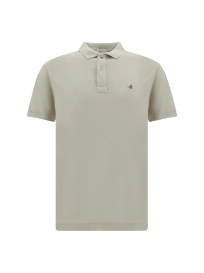 Brooksfield Polo Shirt In Canvas