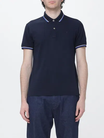 Brooksfield Polo Shirt  Men Color Navy In Blue