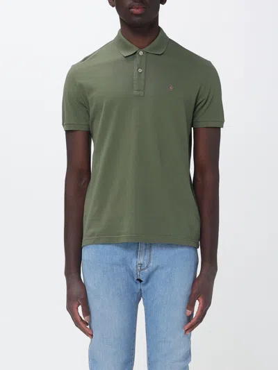 Brooksfield Polo Shirt  Men Color Military In Green