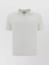 BROOKSFIELD RIBBED COLLAR COTTON POLO SHIRT