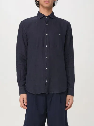 Brooksfield Shirt  Men Color Blue