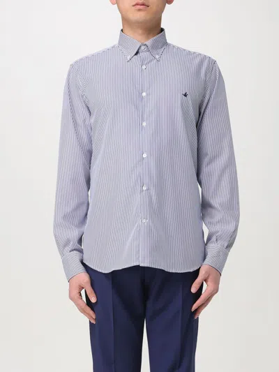 Brooksfield Shirt  Men Color Blue